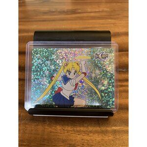 Sailor Moon 1997 Dart Flipcards Sailor Moon #P2 Prismatic Card